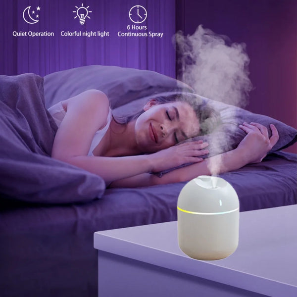 Air Humidifier & Cool Mist Aroma Diffuser