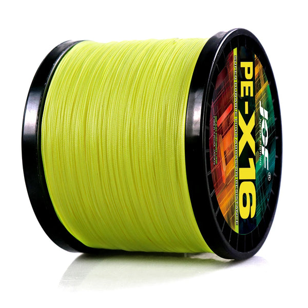 Braided Fishing Line, 16-Strand PE
