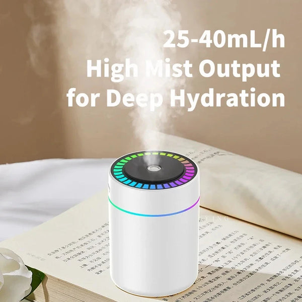 Fresh Air Anywhere – Mini USB Aroma Diffuser for Home & Car!