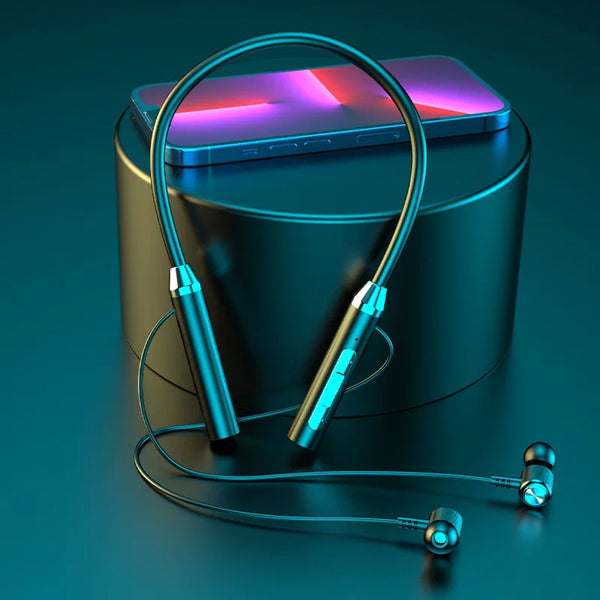 Magnetic Waterproof Gaming & Sports Headset with LED Display