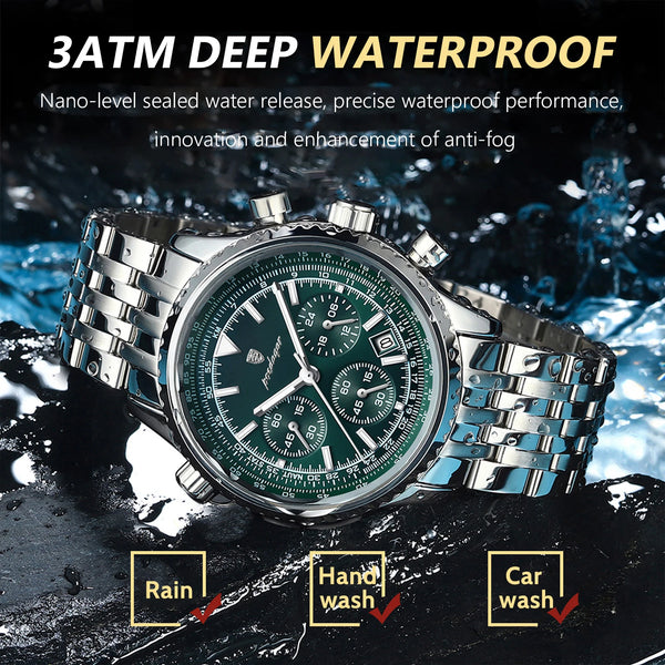 POEDAGAR Luxury Chronograph Men’s Watch