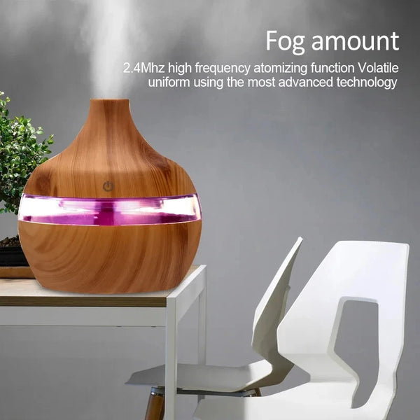 Ultrasonic Aroma Diffuser & Air Humidifier