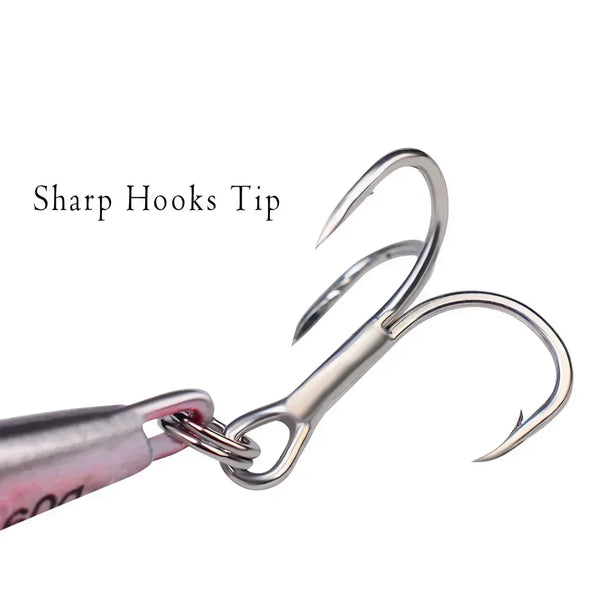 Heavy-Duty Metal Jig Fishing Lure