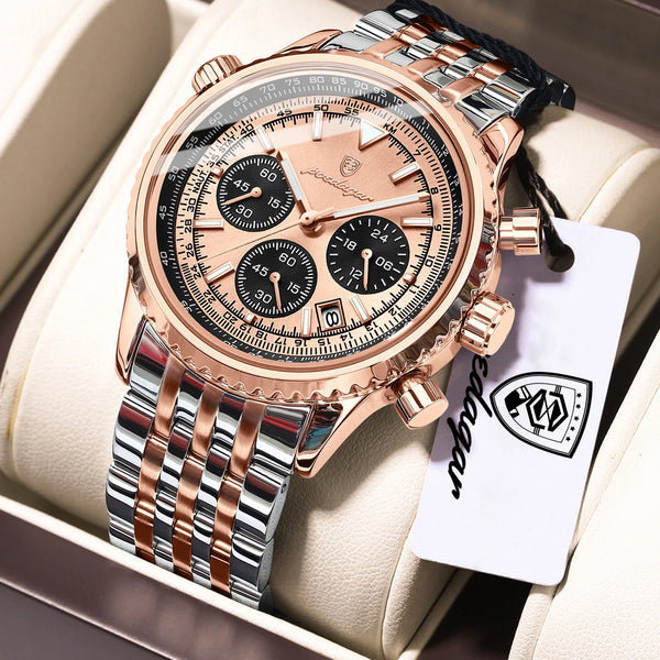 POEDAGAR Luxury Chronograph Men’s Watch