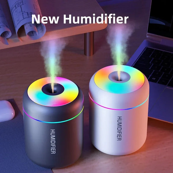 Mini Air Humidifier Aroma Diffuser LED Mist Maker
