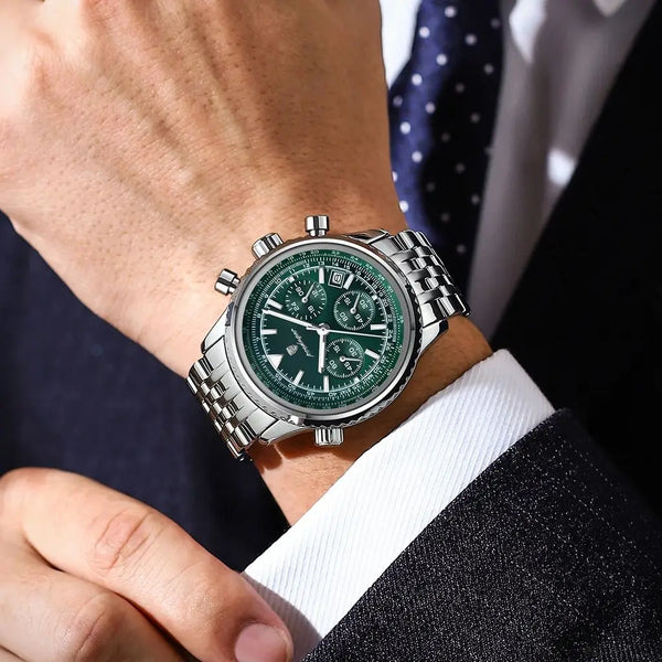 POEDAGAR Luxury Chronograph Men’s Watch