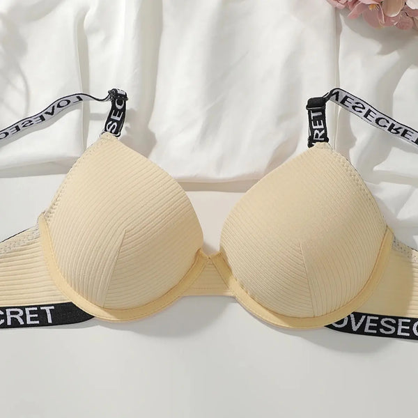 Ribbed Push-Up Bra
