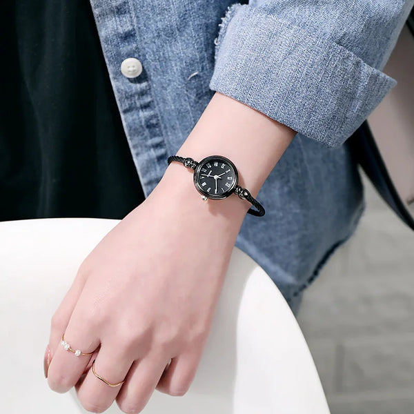 Women’s Gold Bangle Watch Stainless Steel Quartz