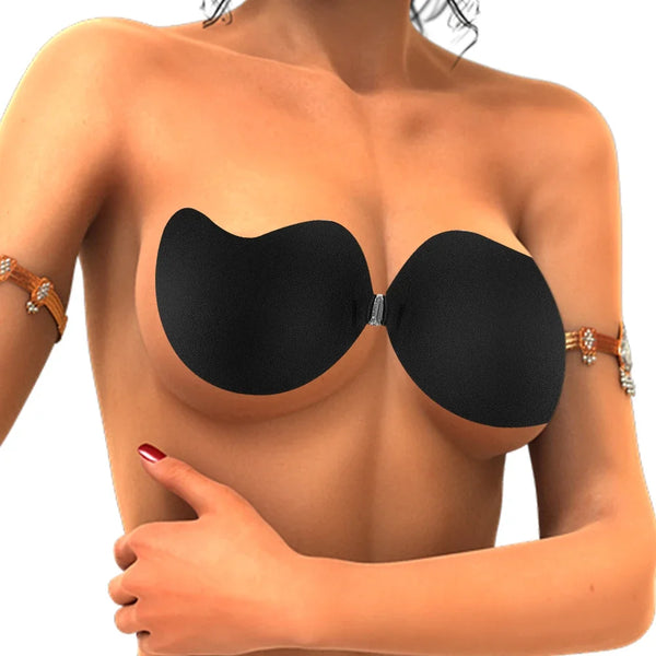 Invisible Push-Up Silicone Bra