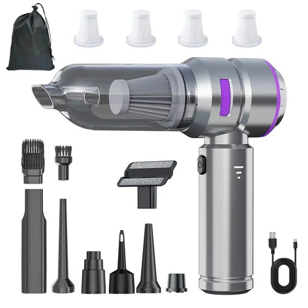 High-Power Cordless Car Vacuum & Air Duster