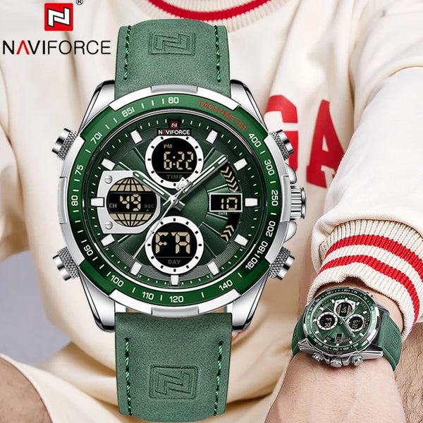 Dominate Every Moment with NAVIFORCE Military Luxury Sports Watch