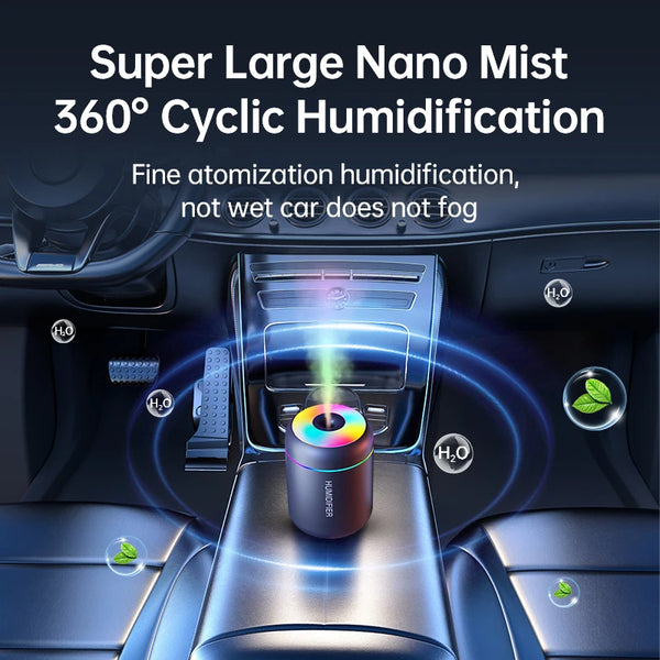 Mini Air Humidifier Aroma Diffuser LED Mist Maker