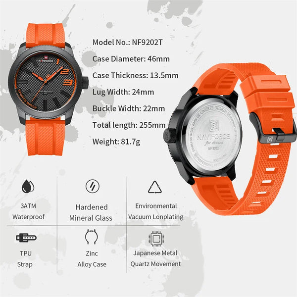NAVIFORCE Luxury Military Quartz Watch
