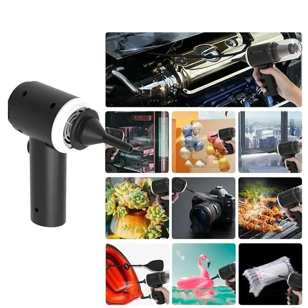 Powerful 9000Pa suction in the palm of your hand