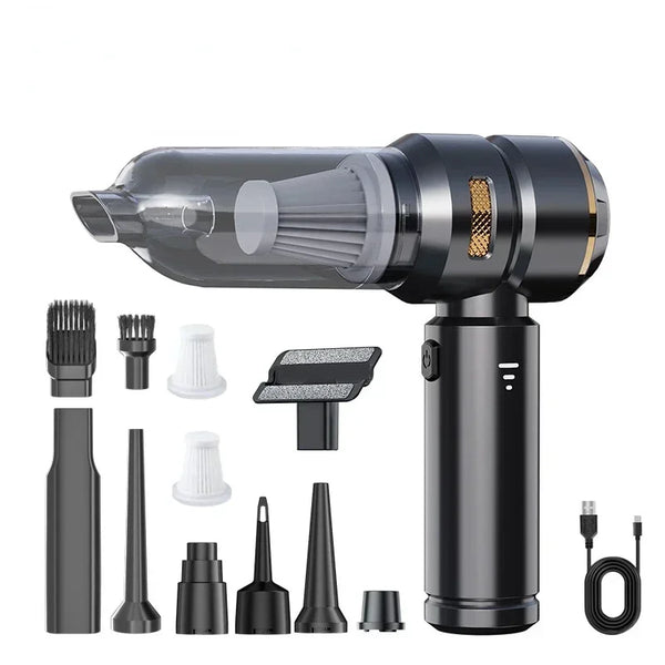 High-Power Cordless Car Vacuum & Air Duster