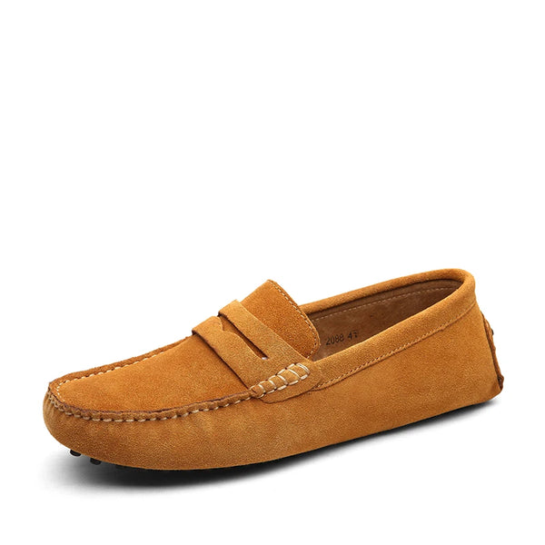 Casual Fashion Genuine Leather Loafers, Moccasins