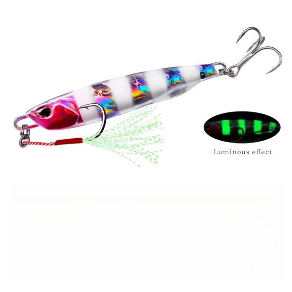 Heavy-Duty Metal Jig Fishing Lure