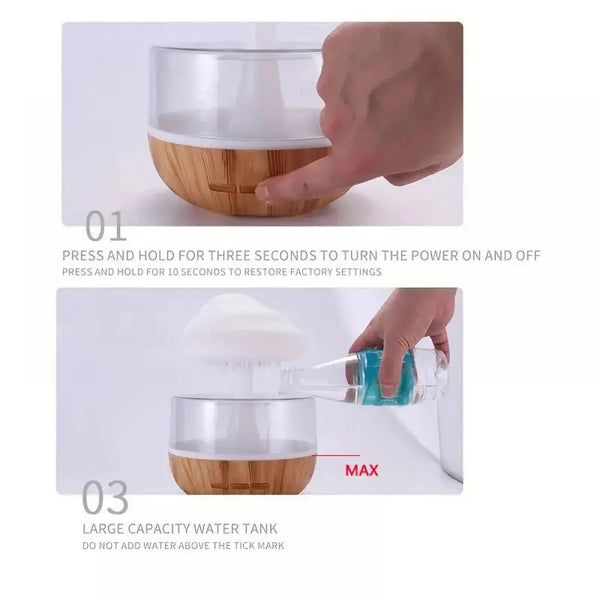 Rain Cloud Humidifier & Aroma Diffuser