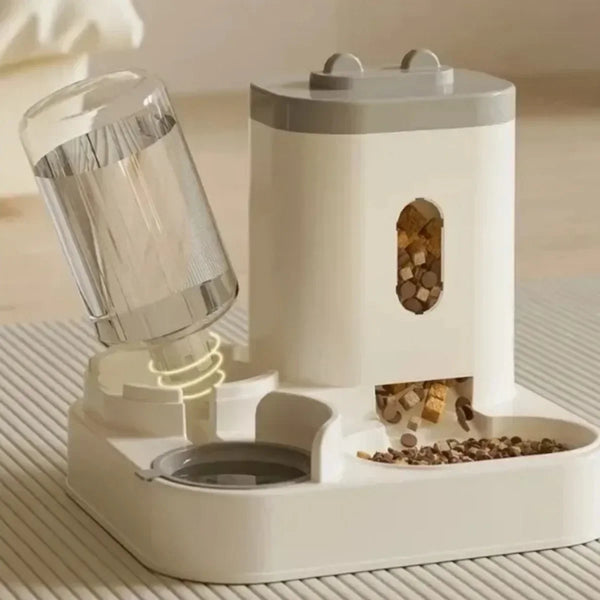 Auto Pet Feeder & Water Dispenser