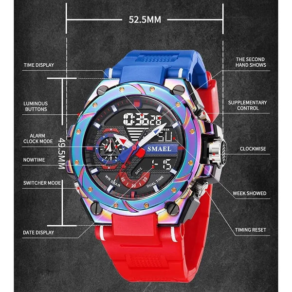 SMAEL 8060 Sport Quartz Watch