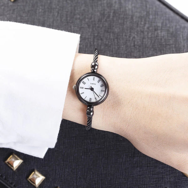 Women’s Gold Bangle Watch Stainless Steel Quartz