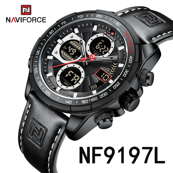 Dominate Every Moment with NAVIFORCE Military Luxury Sports Watch