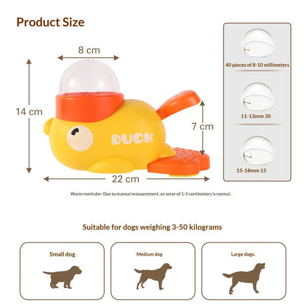 Cute Duck Automatic Pet Feeder