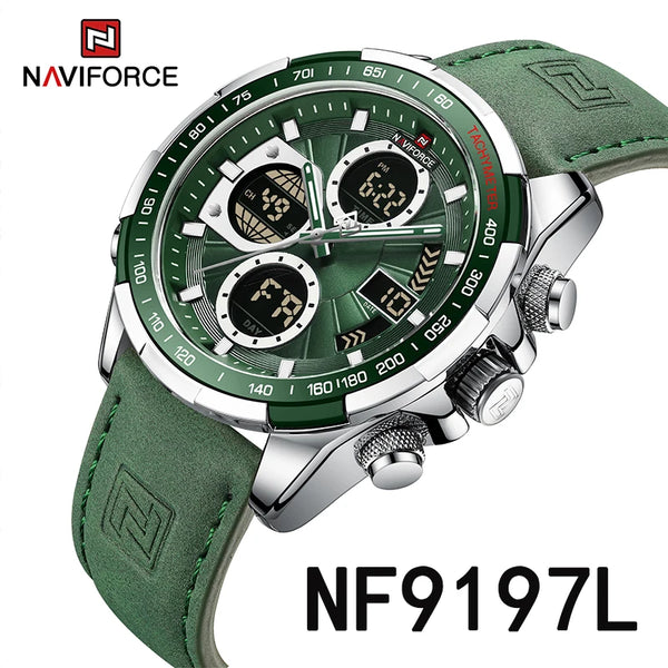 Dominate Every Moment with NAVIFORCE Military Luxury Sports Watch