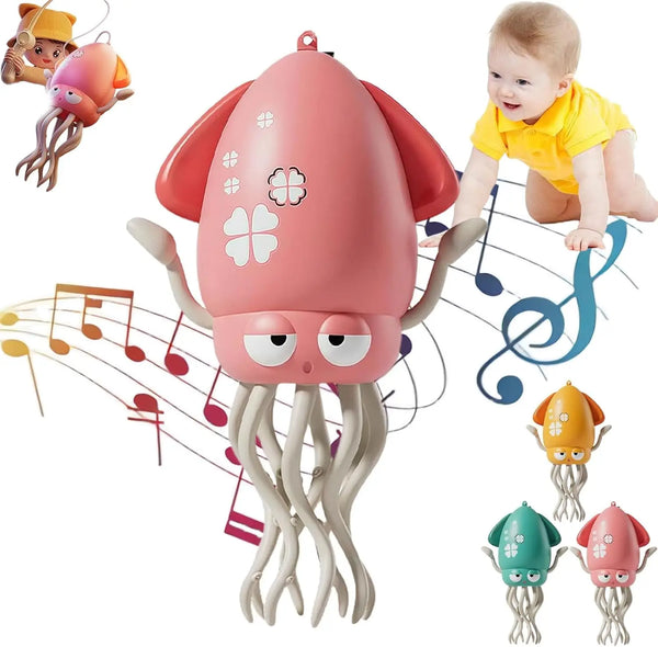 Baby Kids Electronic Dancing Squid Octopus Toy