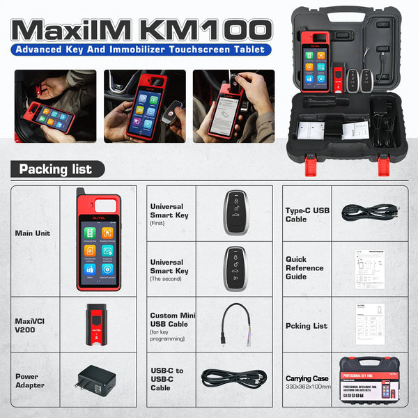 Program Car Keys Like a Pro with the Autel MaxiIM KM100 Tool Kit!
