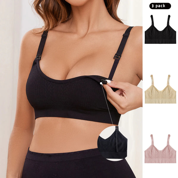Comfortable Breathable Maternity & Breastfeeding Sports Bras