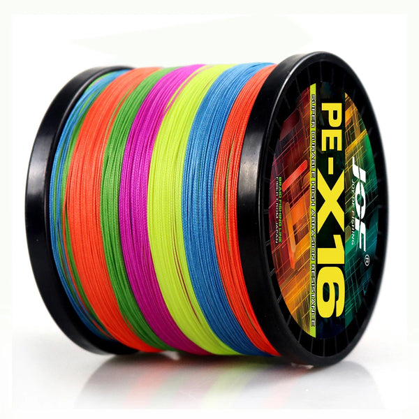 Braided Fishing Line, 16-Strand PE