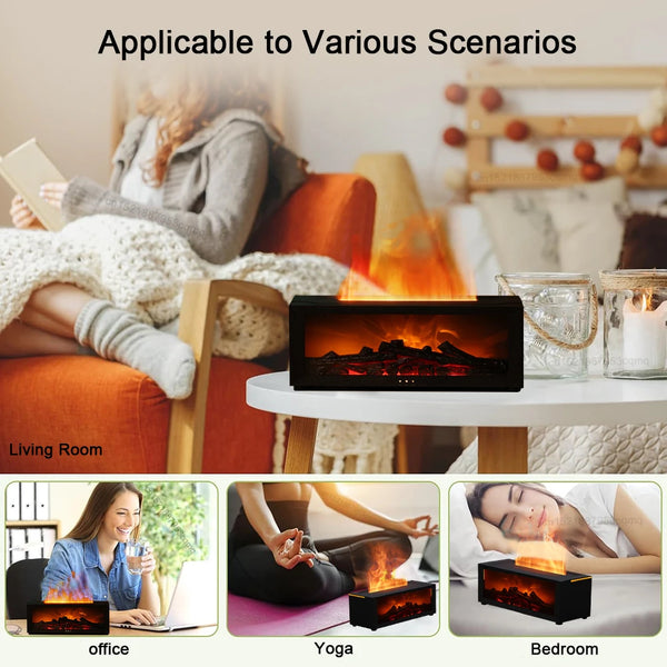 Air Humidifier & Essential Oil Diffuser