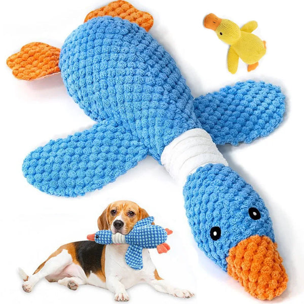 Tough Squeaky Plush Pet Toy