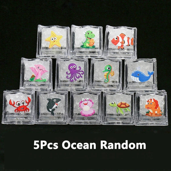 LED Light Up Waterproof Bathtub Toys for Kids