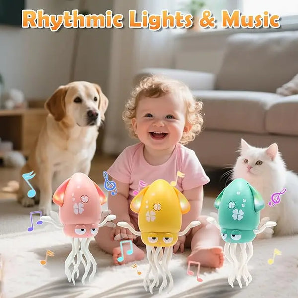 Baby Kids Electronic Dancing Squid Octopus Toy