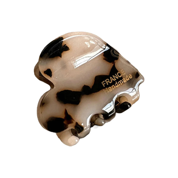 Elegant Heart-Shaped Hair Claw Clip
