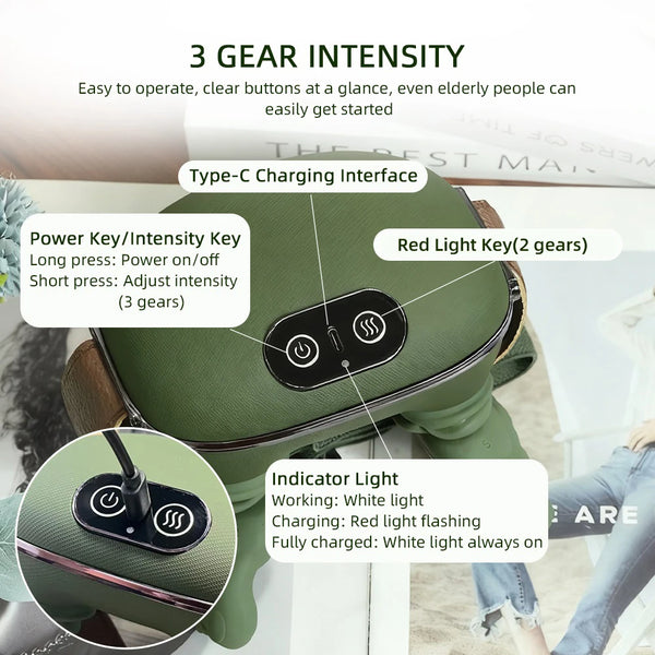 Wireless Neck Kneading Massager