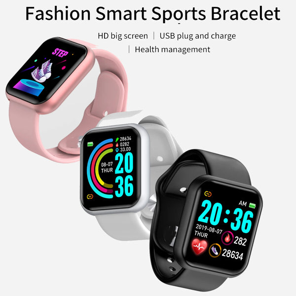 Smart Watch for Women & Men | Bluetooth Fitness Wristwatch