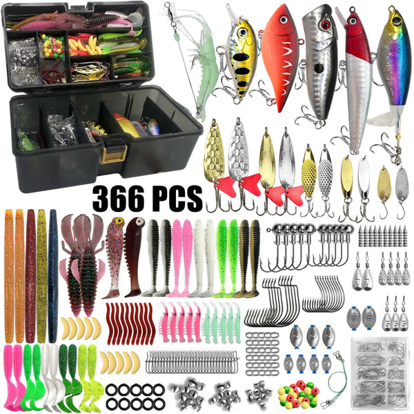 Catch More Fish with the Ultimate Multi-Piece Fishing Lure Kit!