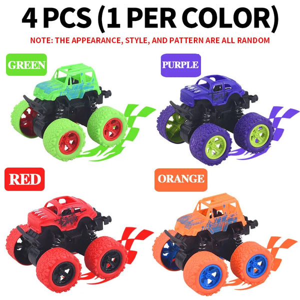 Inertial Off-Road Vehicle Toy Set