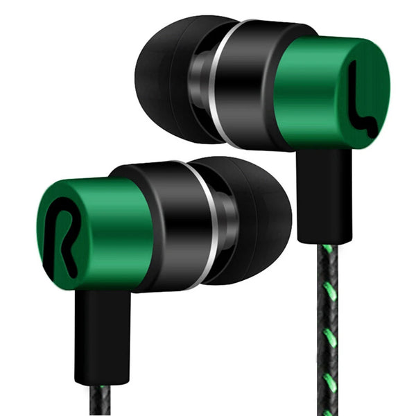 3.5mm In-Ear Wired Headphones (Basic Box) — Bass Stereo Earbuds