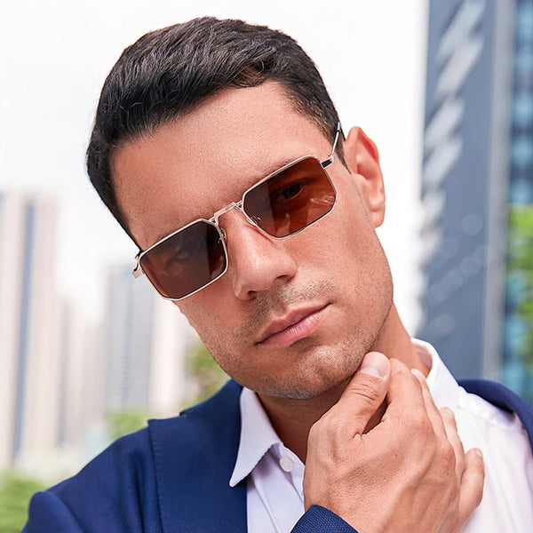 High-Quality Rectangle Sunglasses – Timeless Elegance for Men & Women