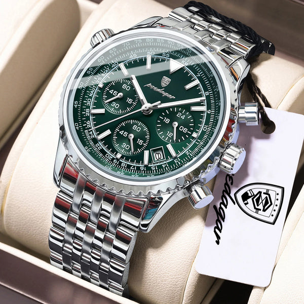 POEDAGAR Luxury Chronograph Men’s Watch