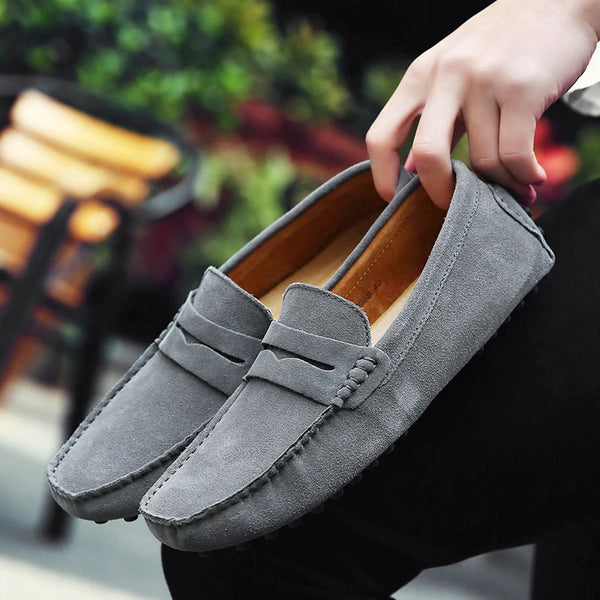 Casual Fashion Genuine Leather Loafers, Moccasins