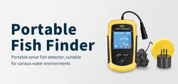 LUCKYLAKER Portable Fish Finder (Sonar Device)