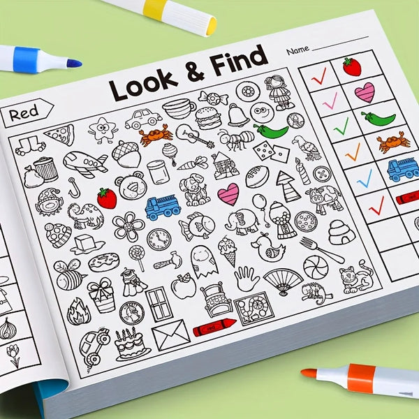 Hidden Color Quest Book