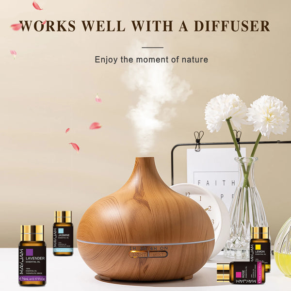 Bottles Essential Oils Set for Diffuser Candle & DIY, 35 Bottles