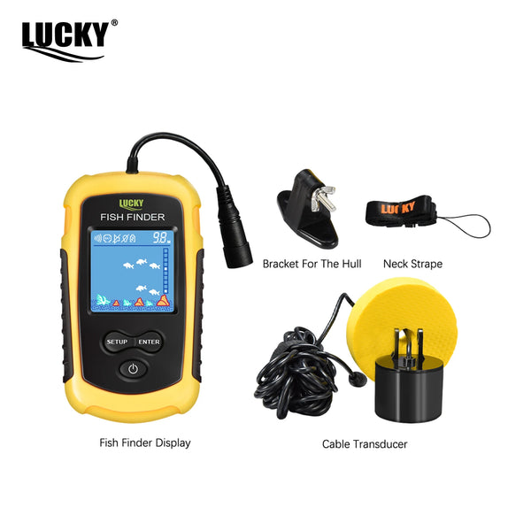 LUCKYLAKER Portable Fish Finder (Sonar Device)