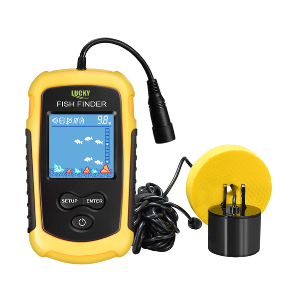 LUCKYLAKER Portable Fish Finder (Sonar Device)
